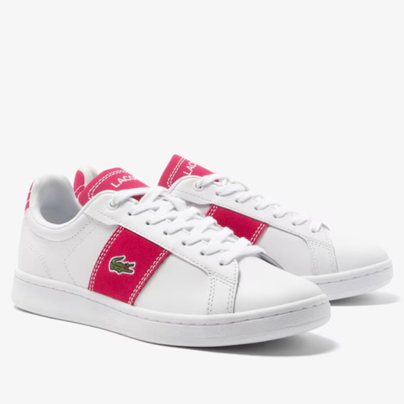 Lacoste Women's Carnaby Pro CGR Bar Contrast Leather Sneakers - Picture 1 of 8